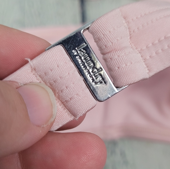 LAUNDRY by SHELLI SEGAL | shirred bandeau halter bikini swim bathing suit - Picture 5 of 12